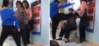 A Chinese Boy Goes Apesh*t And Kicks His Mom When She Takes His Phone Away