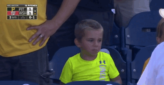 This Pirates fan's reactions are the real deal This Pirates fan's reactions are the real deal