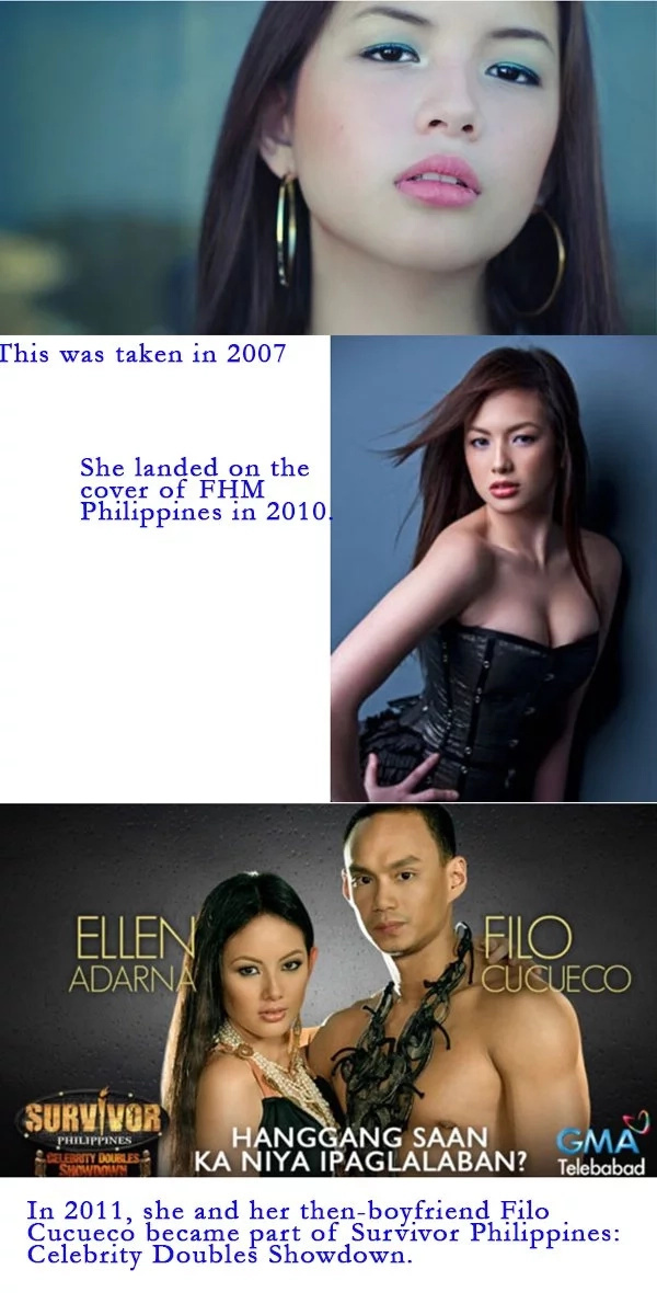 Ellen Adarna from 2005 to 2017: from charming teen to femme fatale Ellen Adarna from 2005 to 2017: from charming teen to femme fatale