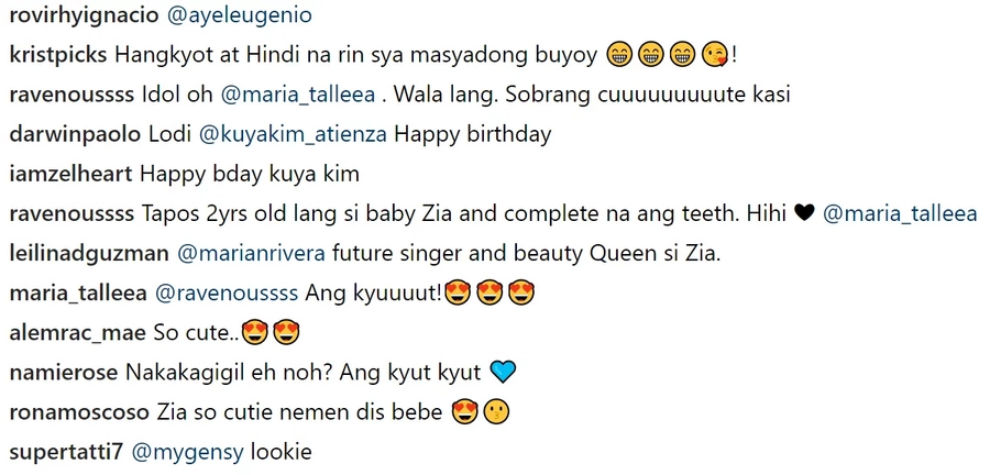 Ikaw ba naman kantahan ni cutie Zia! Kim Atienza expresses appreciation for the birthday song by Zia Dantes Ikaw ba naman kantahan ni cutie Zia! Kim Atienza expresses appreciation for the birthday song by Zia Dantes