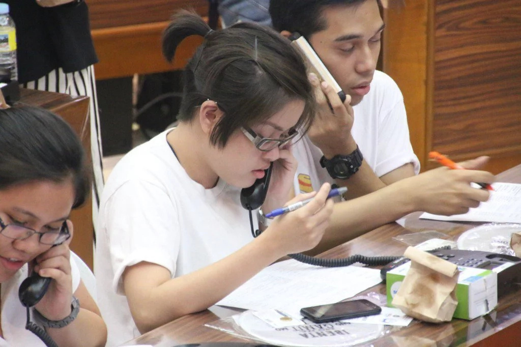 PPCRV volunteers get moral support in guarding votes PPCRV volunteers get moral support in guarding votes
