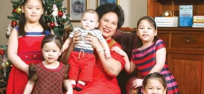 Sen. Miriam poses with husband, grandkids; thanks supporters
