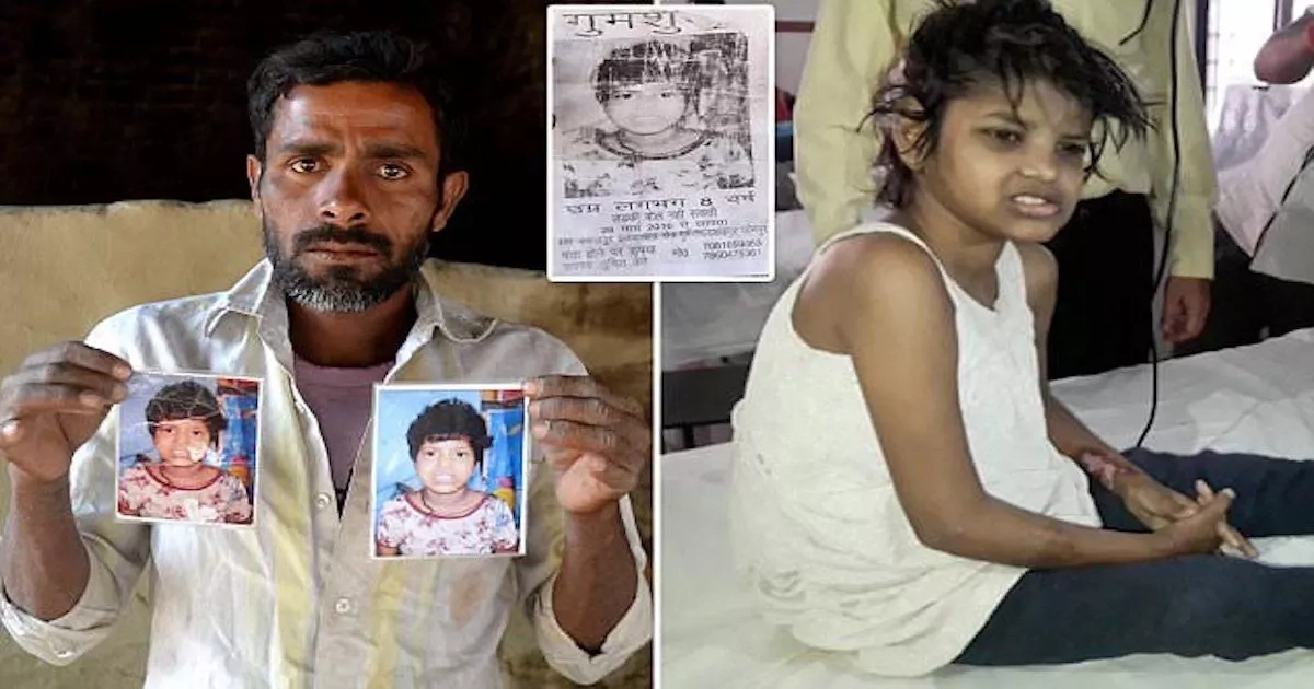 Couple claim 10-year-old girl found living with MONKEYS for years is their lost daughter (photos)