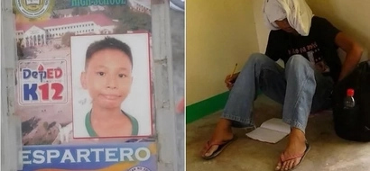 Poor kid! This student gets mocked after selling trash to sustain his expenses at school