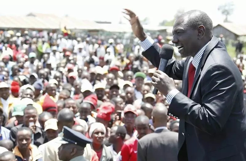 William Ruto attacks Moi as he battles to hold Kericho