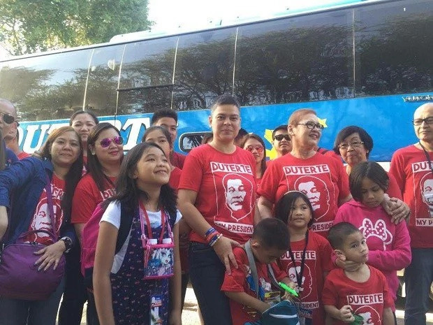 Duterte's Former Wife Joins Campaign in VisMin Duterte's Former Wife Joins Campaign in VisMin