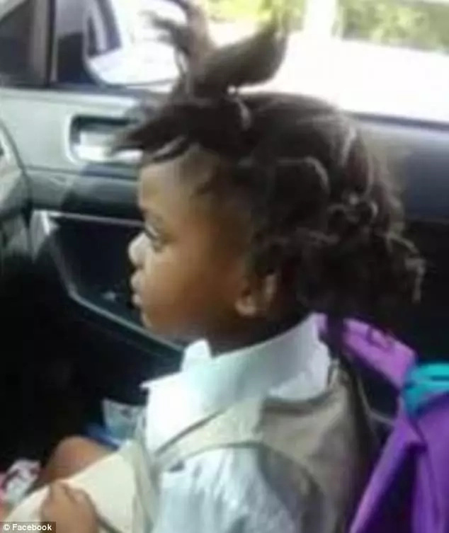 Her hilarious hair transformation. Facebook/Markeisha Simien Her hilarious hair transformation. Facebook/Markeisha Simien