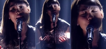 The Voice Teens finalist lights up stage with emotional version of 'Don't Cry for me Argentina'. She is on fire!
