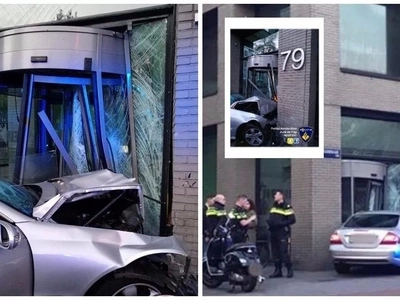 Drunk driver crashed into Heineken office building, and the beer company's response is just brilliant!
