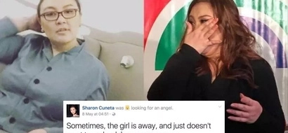 Is Sharon Cuneta planning to stay in the United States for good?