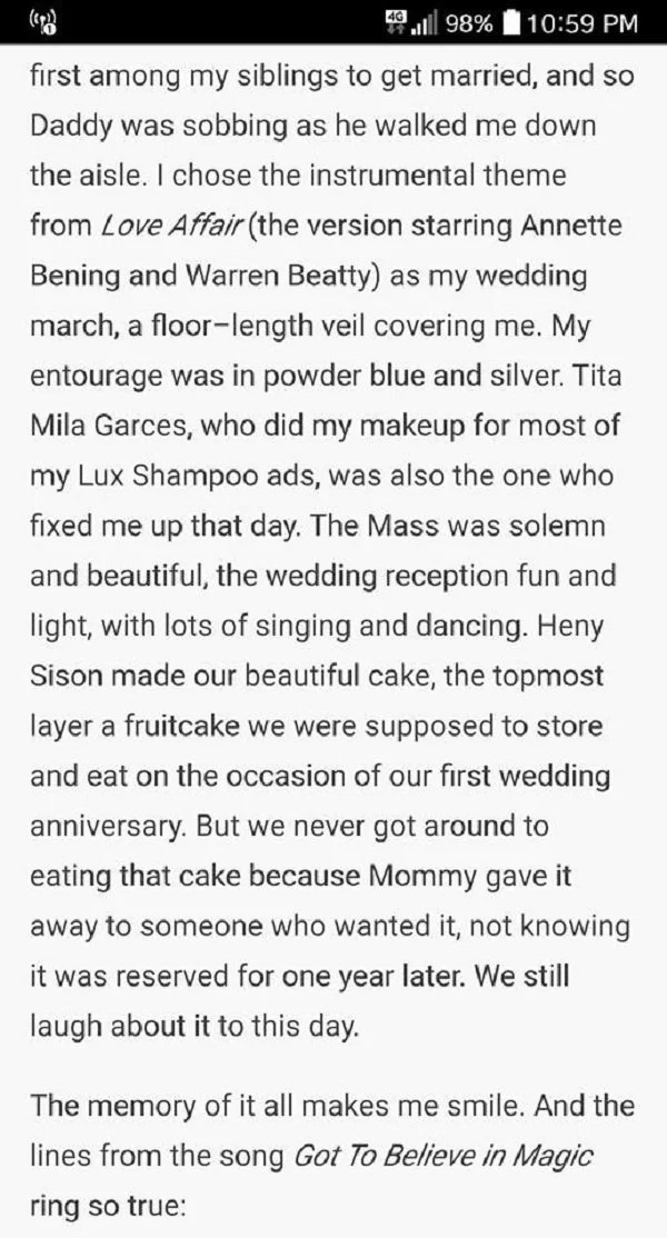 Ang buong kwento! The story of how Lucy Torres-Gomez and Richard Gomez met goes viral Ang buong kwento! The story of how Lucy Torres-Gomez and Richard Gomez met goes viral