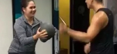 WATCH: Ryan Agoncillo makes Judy Ann's workout sessions fun