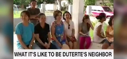 What would you do if President Duterte is your next-door neighbor?