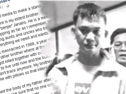 Mistaken identity? Sister resorts to Facebook after her brother was WRONGLY identified as De Lima's 'driver-lover'