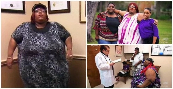 Woman weighing 272kg sheds 53kg after her mom died of extreme obesity (photos)