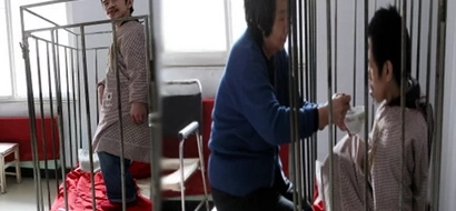 Mother keeps her mentally ill son in cage for 40 years