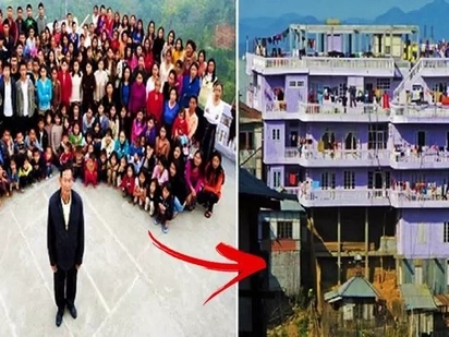 Anak pa more! This man has 39 wives, 94 children and they all live in 1 house!