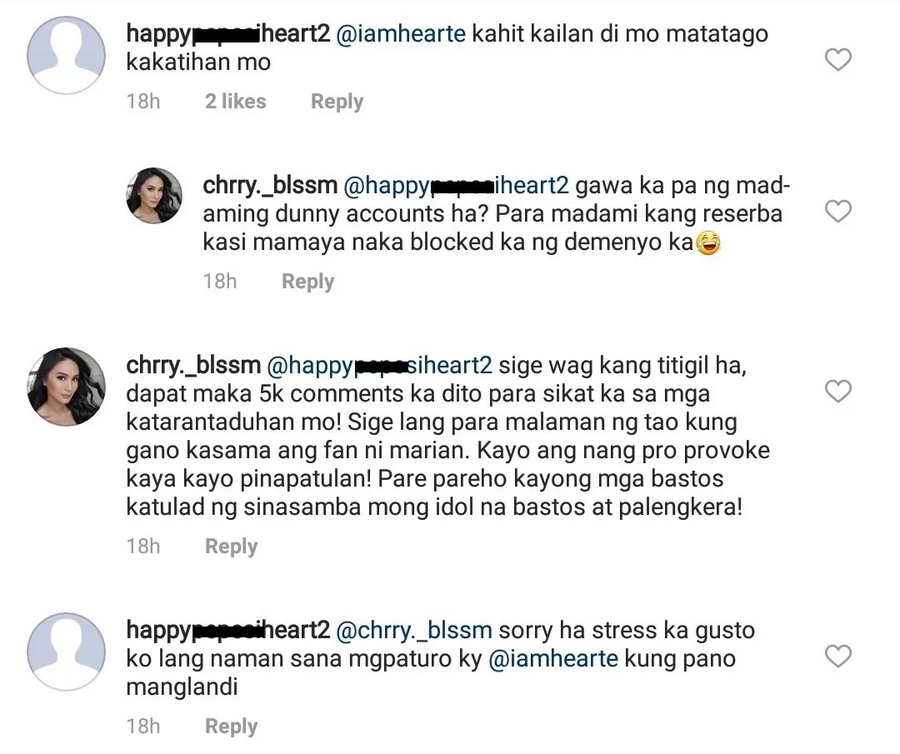 Heart Evangelista reacts to netizen who bashed her relationship with husband Senator Chiz Escudero Heart Evangelista reacts to netizen who bashed her relationship with husband Senator Chiz Escudero