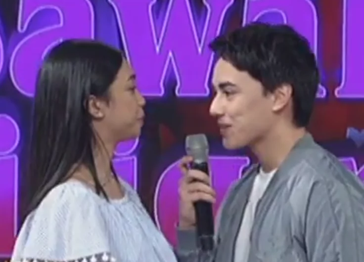 Edward Barber's romantic way of asking Maymay Entrata to be his date to the Star Magic Ball Edward Barber's romantic way of asking Maymay Entrata to be his date to the Star Magic Ball