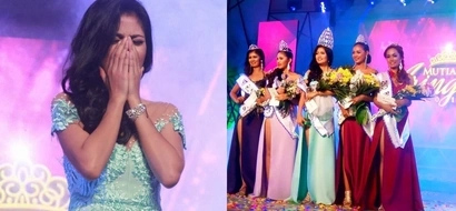 Triumphant 18-year-old student crowned "Mutya Ti Aringay" 2016