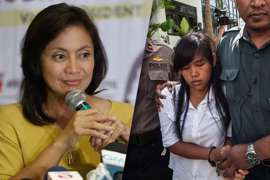 Robredo's statement on Duterte's approval of Veloso's execution Robredo's statement on Duterte's approval of Veloso's execution
