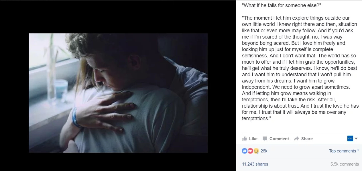 Netizens answer "What if he falls for someone else?" Netizens answer "What if he falls for someone else?"