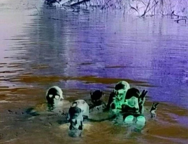 Two families went to a swimming spot, where they took a couple of photos. When they checked the photos, they noticed a mysterious girl in the pool.. Two families went to a swimming spot, where they took a couple of photos. When they checked the photos, they noticed a mysterious girl in the pool..
