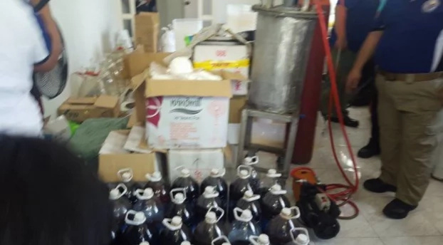 Shabu factory exposed in PDEA raid Shabu factory exposed in PDEA raid