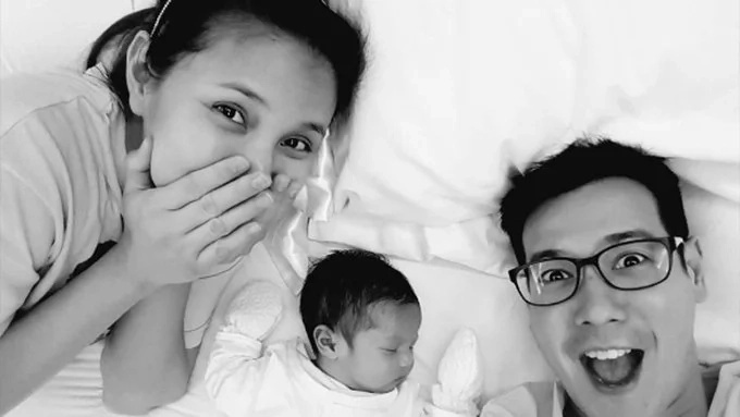 John and Isabel welcome Lily Feather to the Christian world John and Isabel welcome Lily Feather to the Christian world