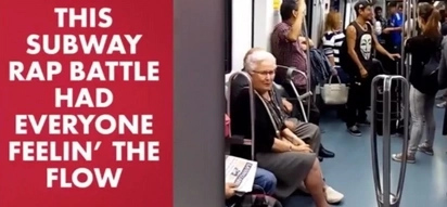 80+ Old Couple Is KILLING IT During Rap Battle In A Subway (Video)
