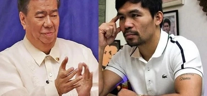 LOOK! Drilon supports Pacquiao boxing return, but he gave the boxer a condition