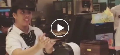 Netizens are left speechless like this employee after customer grabs ice cream by the hand