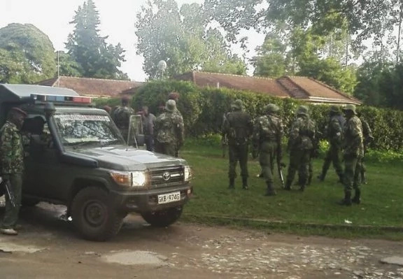 Kapenguria gunman arrested after eight hour siege