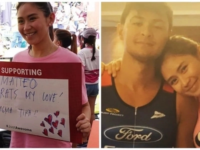 Sarah Geronimo proves she’s a supportive girlfriend as she goes to Cebu for Matteo Guidicelli’s Iron Man race