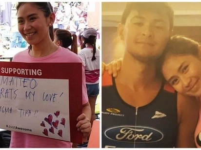 Sarah Geronimo proves she’s a supportive girlfriend as she goes to Cebu for Matteo Guidicelli’s Iron Man race