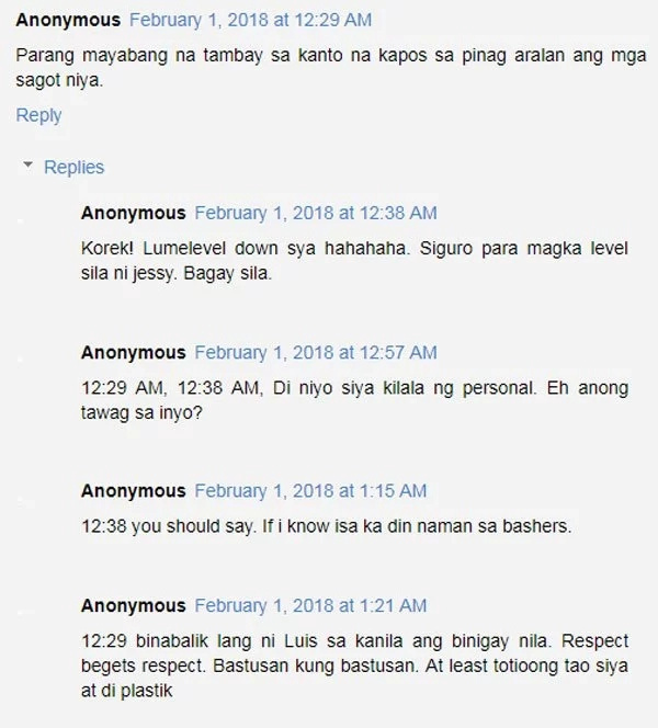 Netizens starting to lose respect for Luis Manzano with each rude rant Netizens starting to lose respect for Luis Manzano with each rude rant