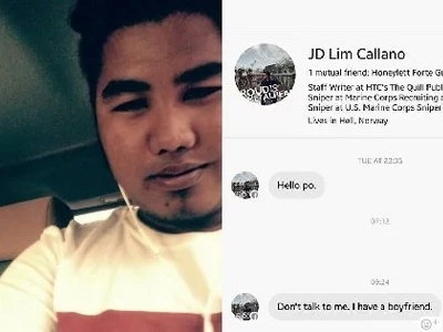 Page expose: He said hello, but when I replied, I got the most annoying reply
