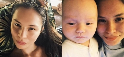 Georgina Wilson's sister has the classiest reply to Baby Archie Burnand's basher