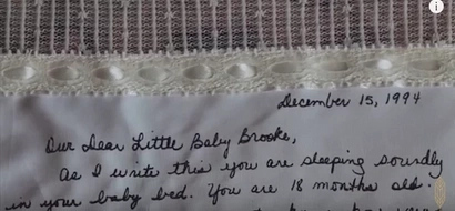 Bride Was Adopted As A Baby. 21 Years Later, Mom Hands Her A Note She Kept Hidden Until Wedding