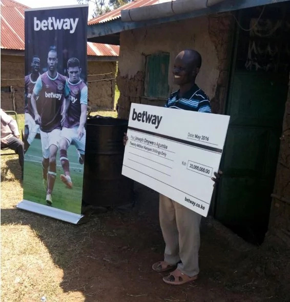 Betway jackpot winner strikes it big again with Sportpesa