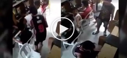 This guy uses knife to stab his DOTA playmate, you won't believe what happened!