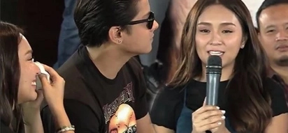 Pinaiyak ni direk! Kathryn cries, thanks Direk Lamasan for her superb transformation in ‘Barcelona’
