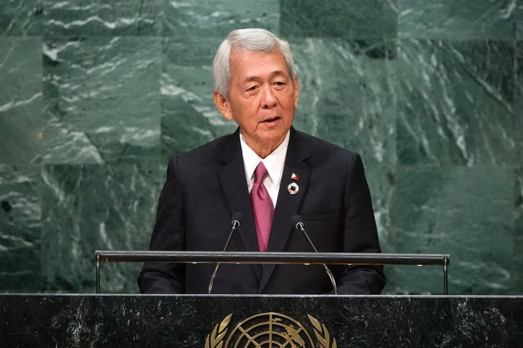 Yasay praises Duterte's drug war at UN assembly Yasay praises Duterte's drug war at UN assembly