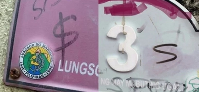 Robbers put this little sign on your gates as their new modus operandi
