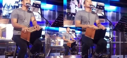 Handsome Pinoy performer went viral after impressive performance. Iba talaga pag pogi eh