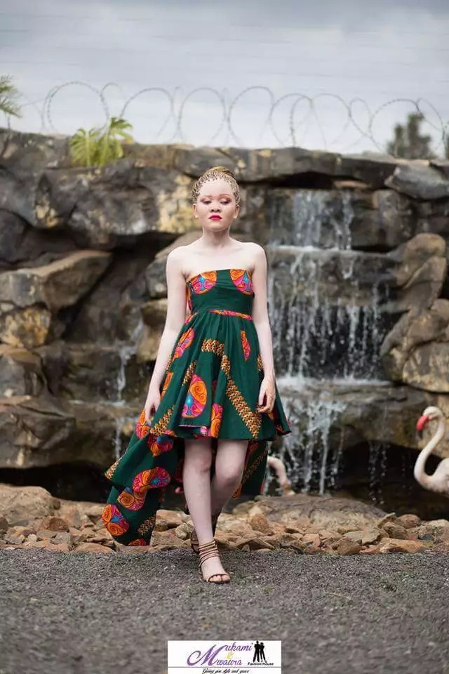 This Kenyan model living with Albinism is redefining beauty