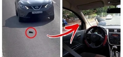This Pinoy Uber driver sees a kitten on the road while driving. He melted netizens’ heart when he did this to the poor creature!