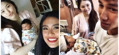 Gustong makita ang kaniyang hadiya! Gabbi Garcia visits former 'Encantadia' co-star Kylie Padilla and her new born baby boy
