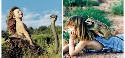 Modern day Tarzan: This girl grew up with an elephant for a brother and leopard for a best friend