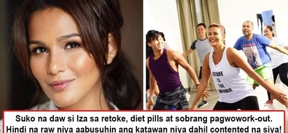 Suko na daw siya sa retoke! Iza Calzado swears not to abuse her body anymore after bravely admitting undergoing cosmetic surgeries and crash diets